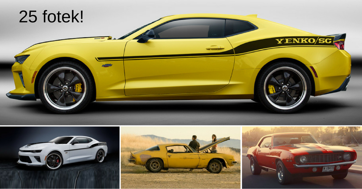 Nové Chevrolet Camaro - 1000 koní pro legendu ze 60. let