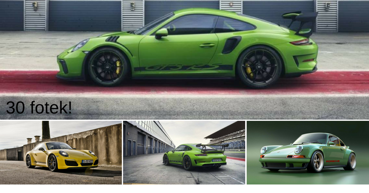 Na ženevském autosalónu se představí nové Porsche 911 GT3 RS