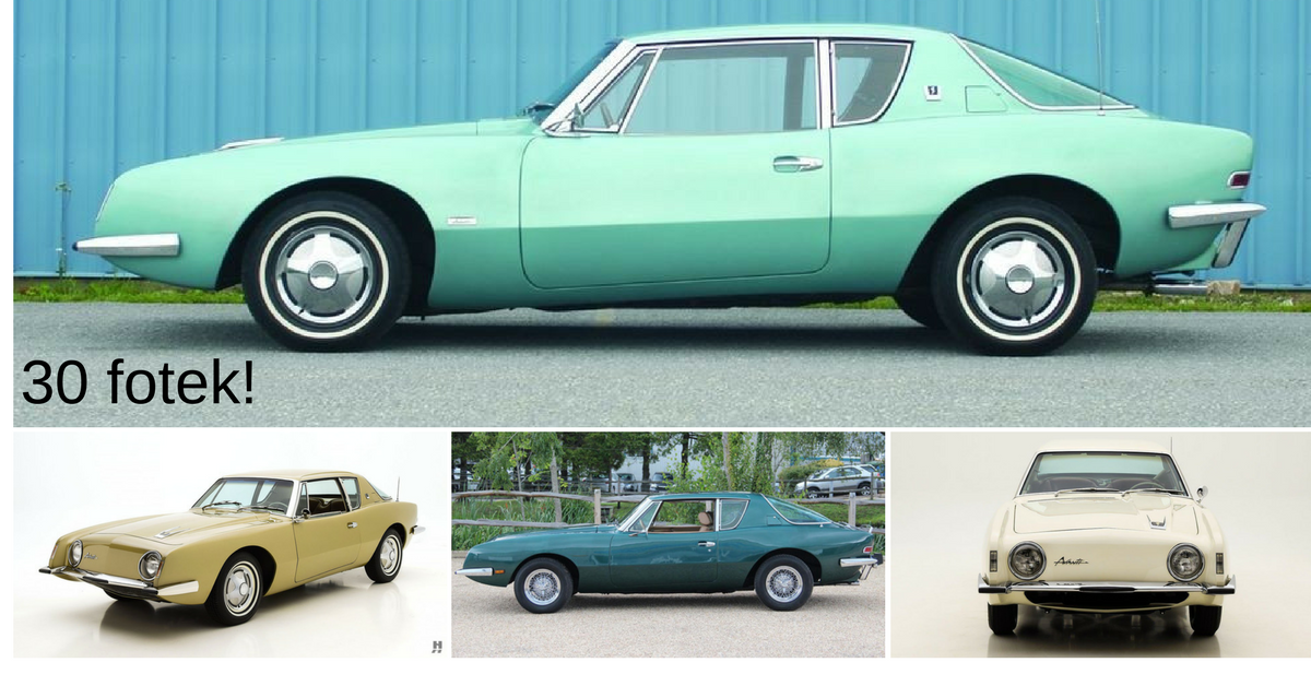 Studebaker Avanti - dokonalý propadák ze 60. let