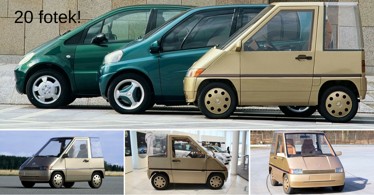 NAFA - nejmenší auto od Mercedesu