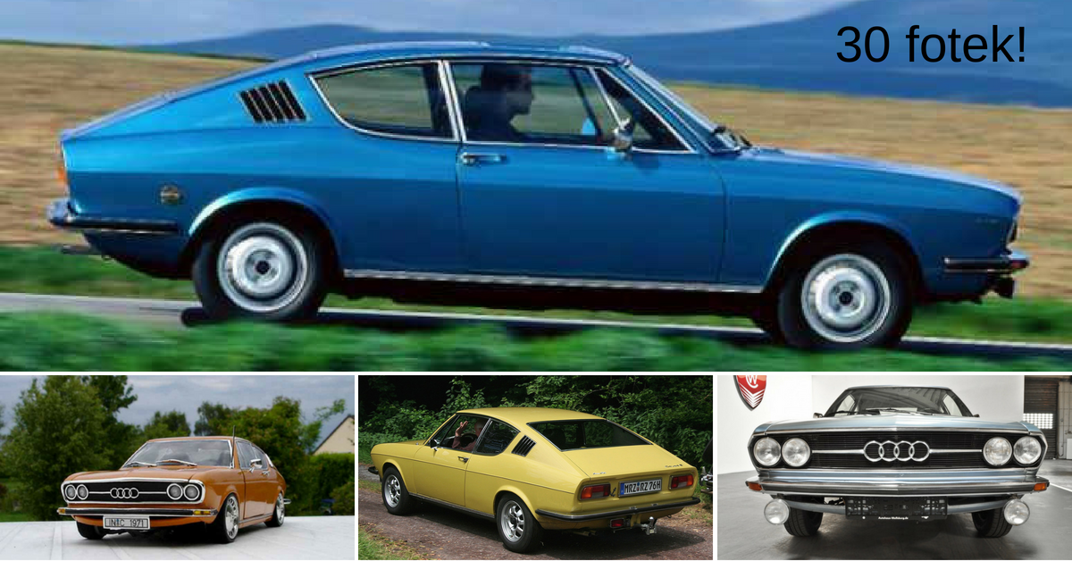 Audi 100 Coupé S - auto, jehož jediným nedostatkem byla vysoká prodejní cena