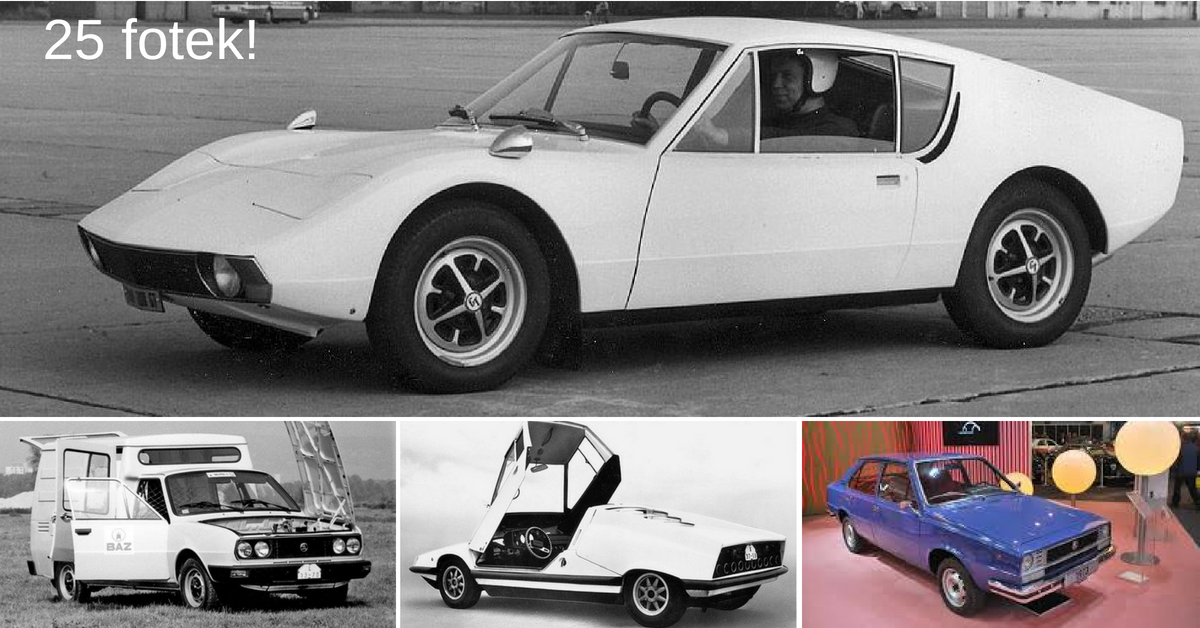 Za socialismu Škoda vyvinula 15 zajímavých prototypů. Znáte je? - 2. část