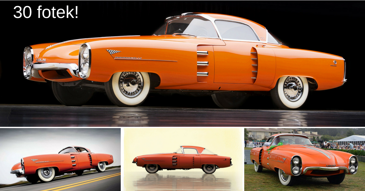 Lincoln Indianapolis - futuristický sportovní vůz