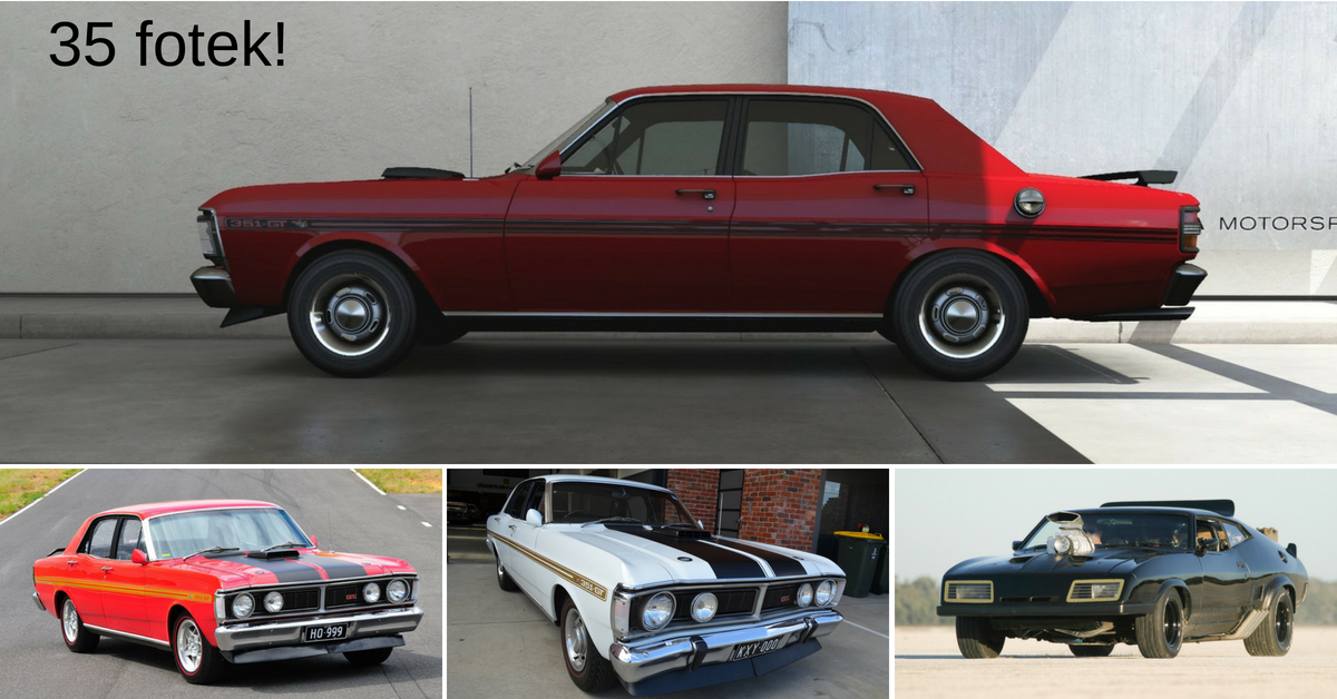 Ford Falcon GTHO Phase III - nejslavnější australské auto