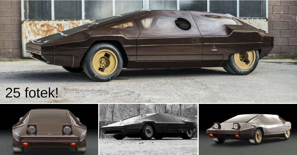 Lancia Stratos Sibilo - futuristický koncept závodní legendy