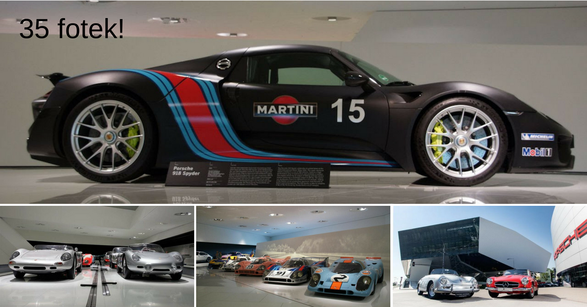 Máte rádi Porsche? Jeďte se pokochat do muzea ve Stuttgartu