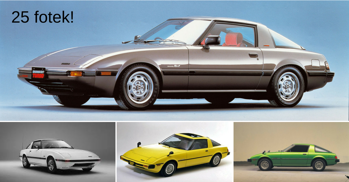 Mazda RX-7 SA/FB - japonský krasavec s rotačním Wankelem