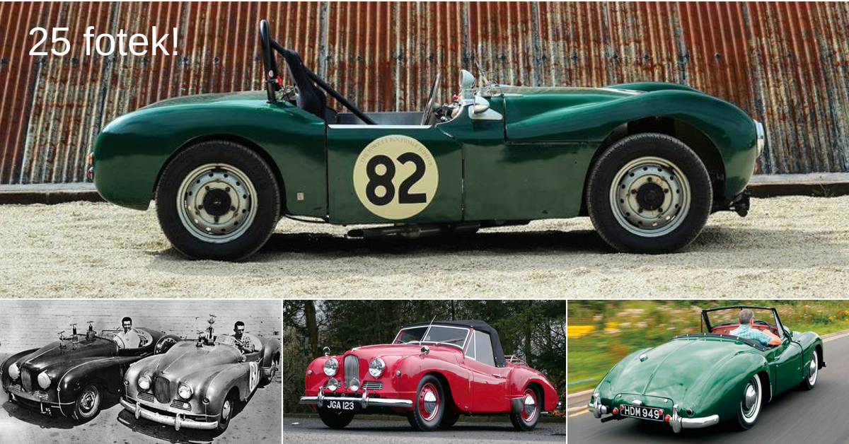 Jowett Jupiter - malý, ale šikovný sporťák