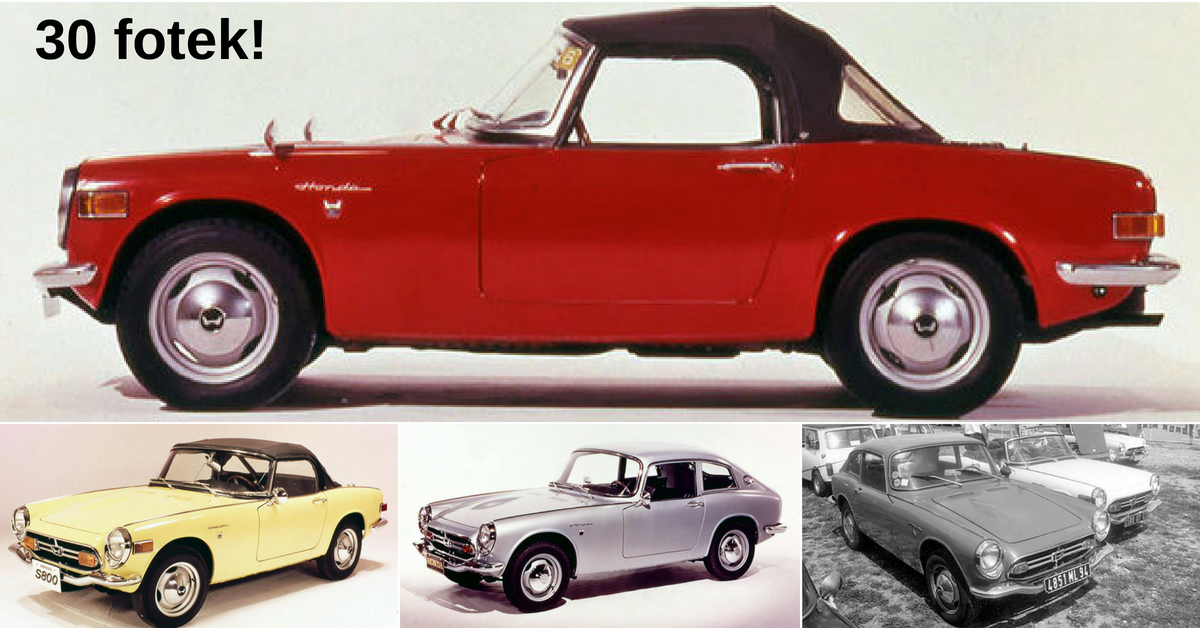 HONDA 360/500/600/800 - na místo lidového sportovní auťák