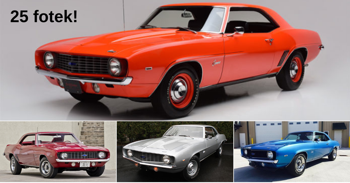 Chevrolet Camaro ZL1 COPO - z propadáku legenda za miliony