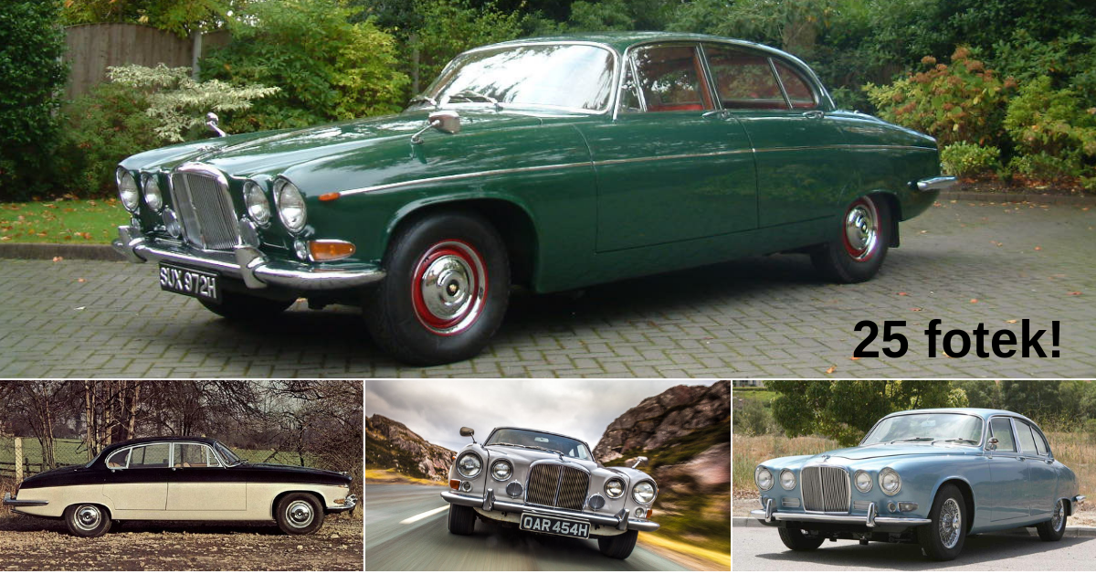 Jaguar 420G - jeden z největších britských vozů