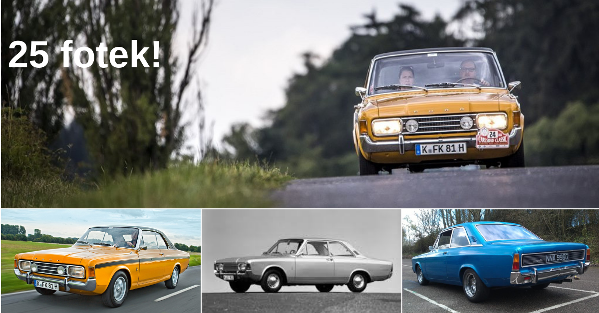 Ford Taunus 17M RS Hardtop Coupe P7b - ostrý předek ostrých Fordů