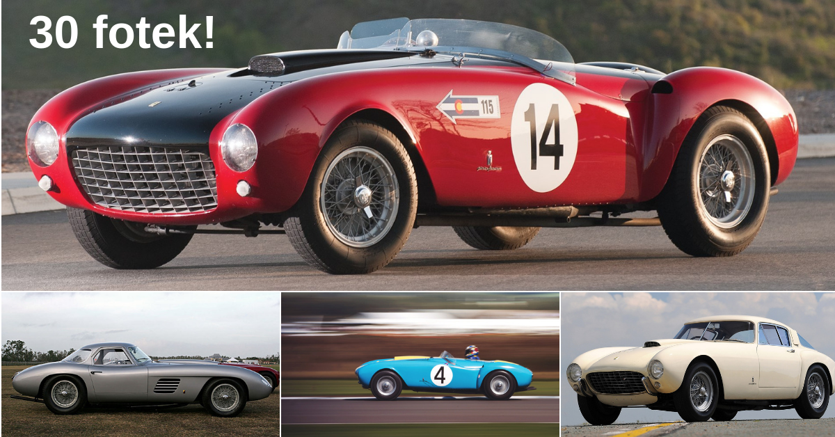 Ferrari 375 MM - s větrem o závod