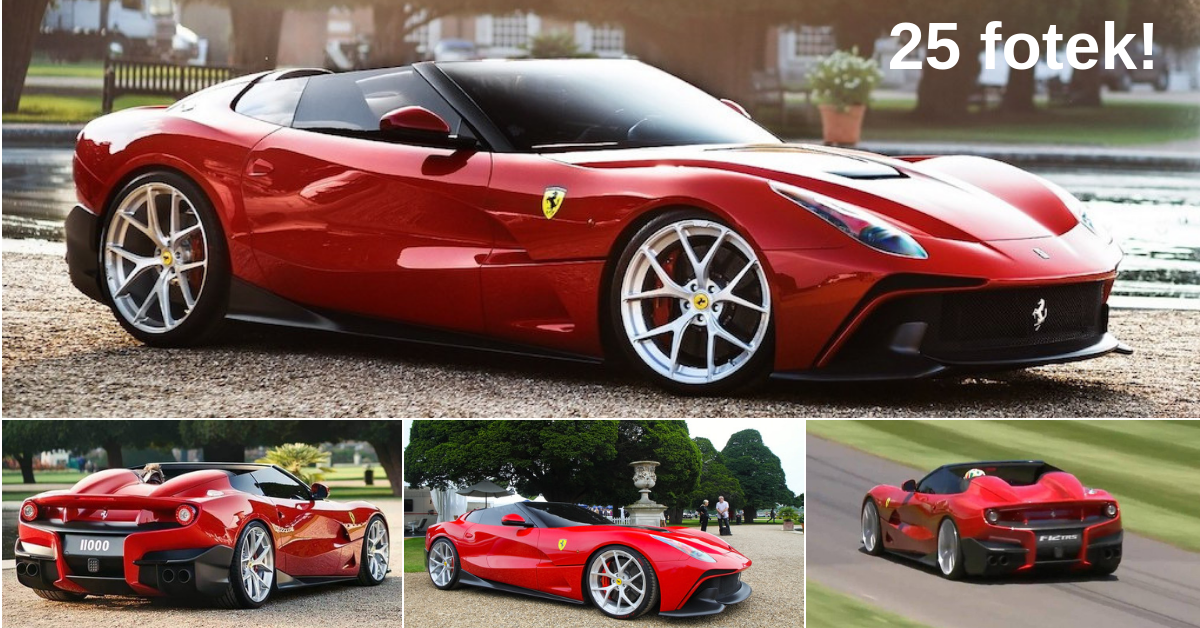 Ferrari F12 TRS - unikátní Ferrari za 85 milionů korun