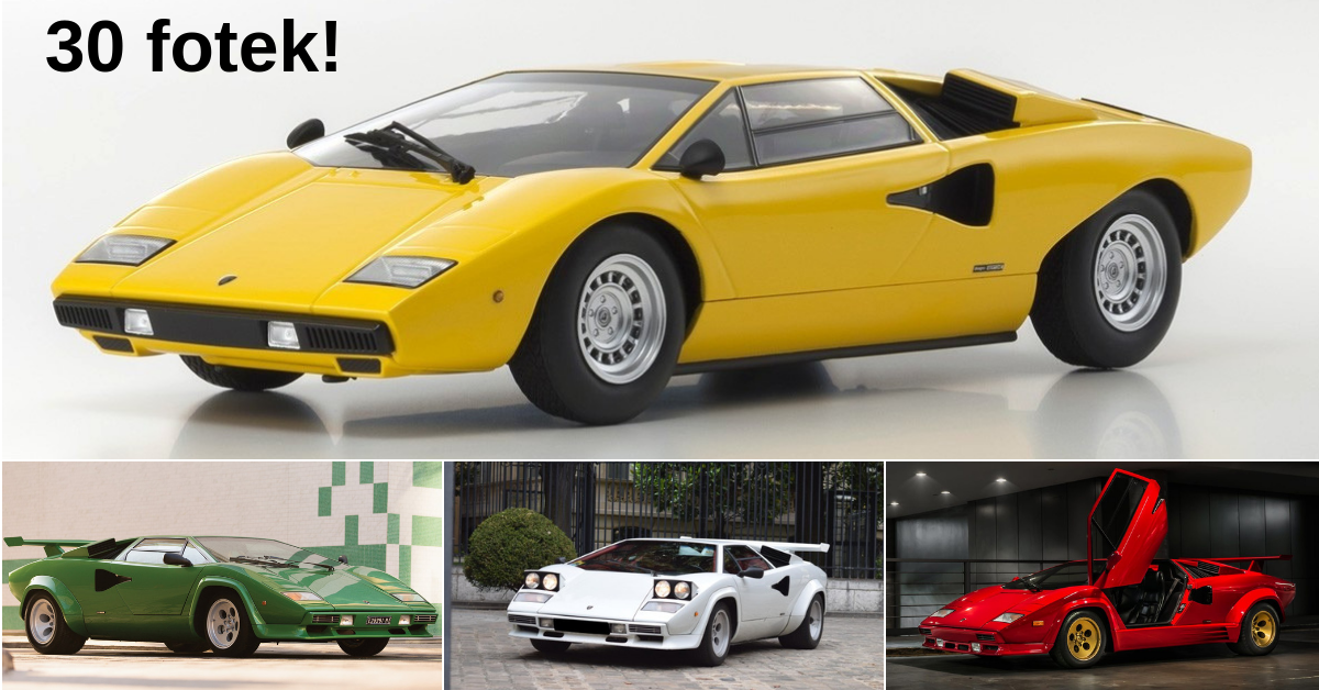 Lamborghini Countach - o legendách jenom s úctou