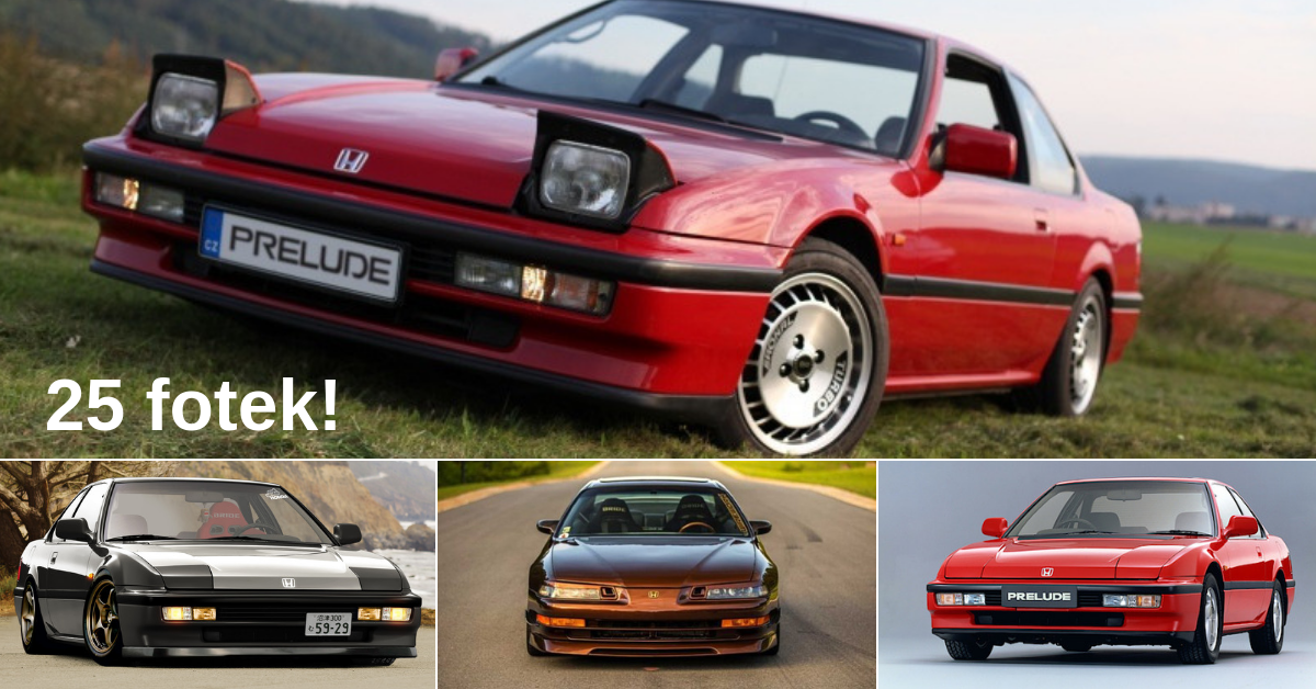 Honda Prelude - legendární japonské sportovní kupé