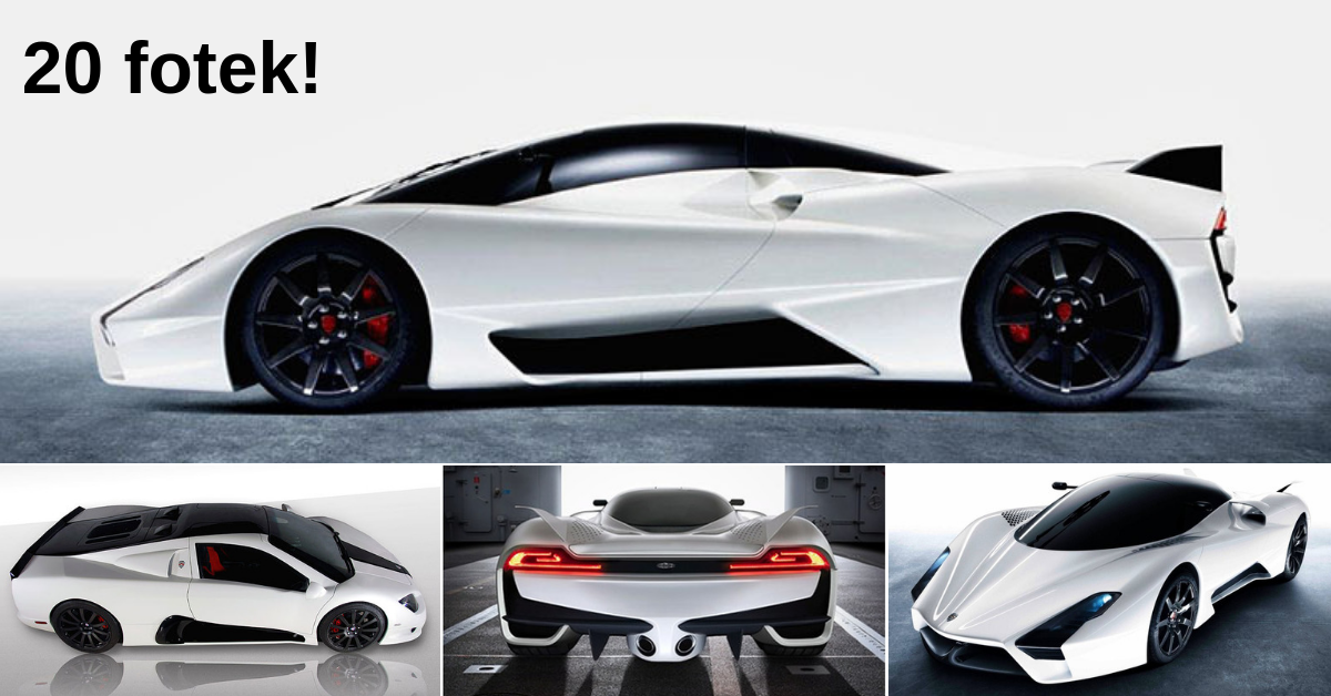 SSC Ultimate Aero II - nekonečná bitva o nejrychlejší vůz na světě