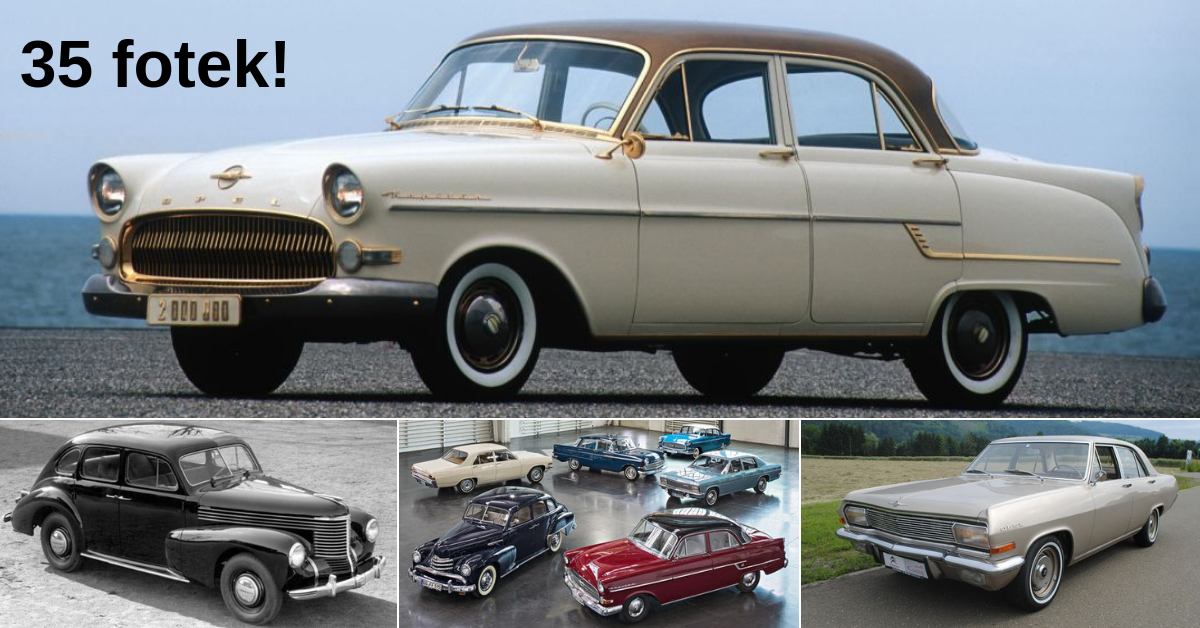 Opel Kapitän - zapomenutý král silnic