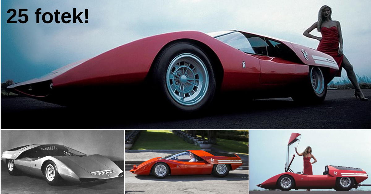 Fiat Abarth 2000 Scorpione - unikátní koncept ze 60. let