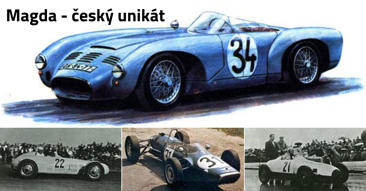 Český sporťák Magda - rarita z malé pražské dílny