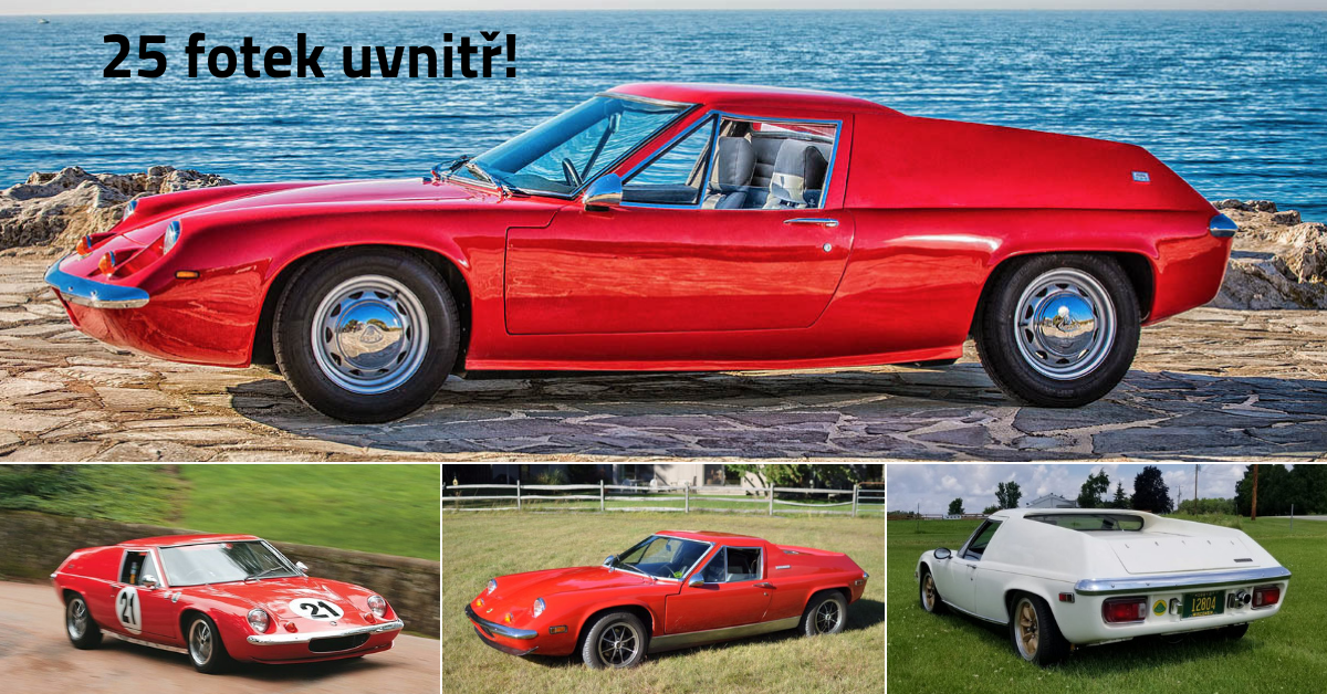 Lotus Europa - sporťák za lidovou cenu
