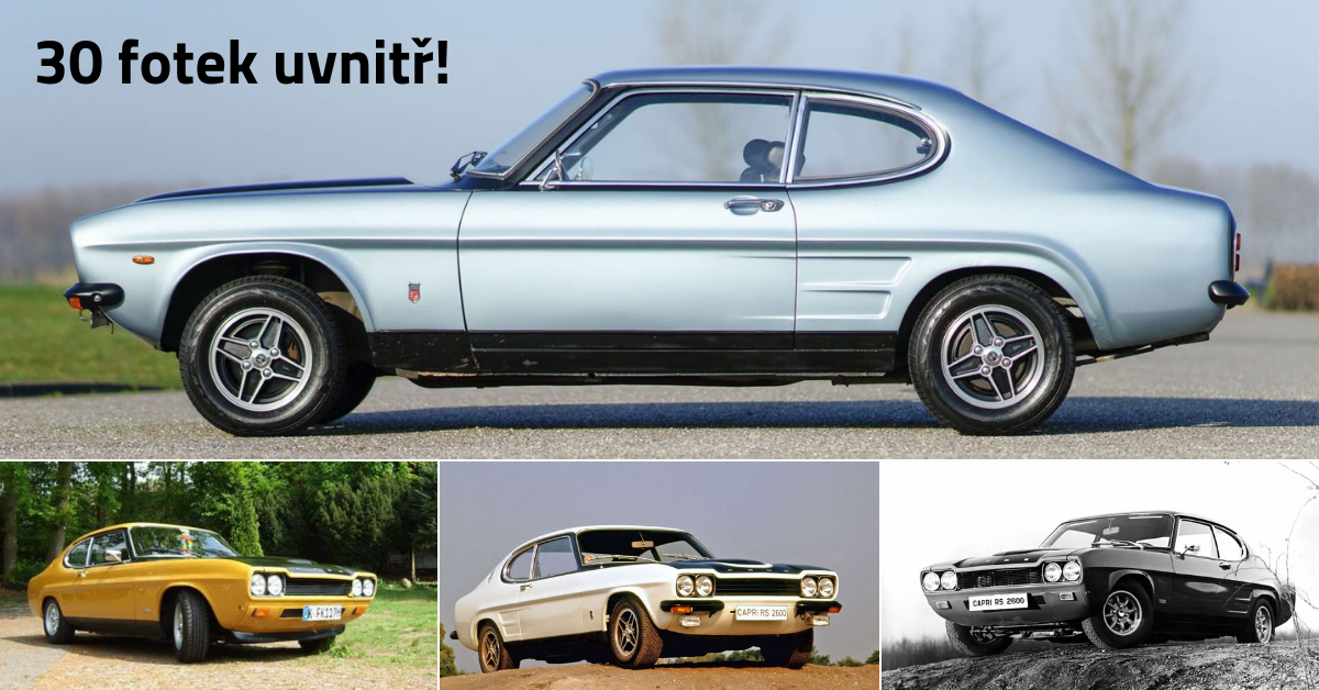 Ford Capri RS2600 - sportovní legenda 70. let
