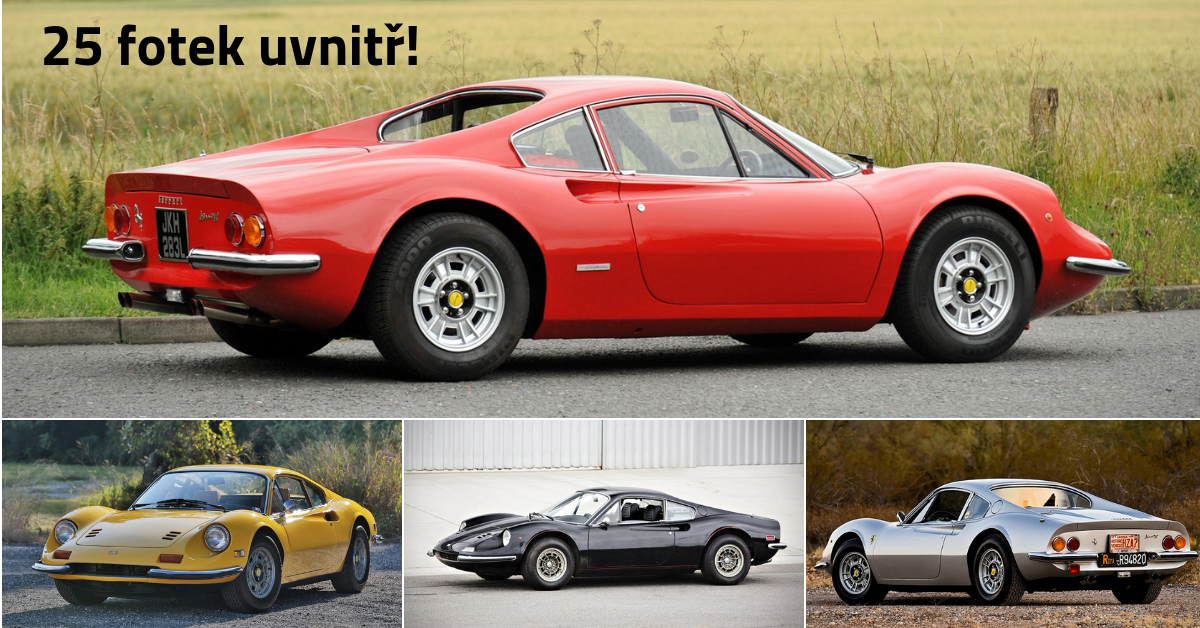 Ferrari Dino 246 GT - ikona na přelomu 60. a 70. let