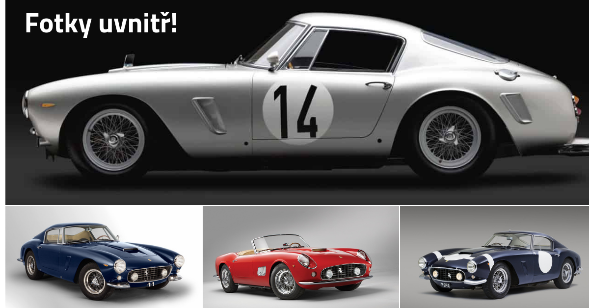 Ferrari 250 GT SWB - čistá automobilová krása