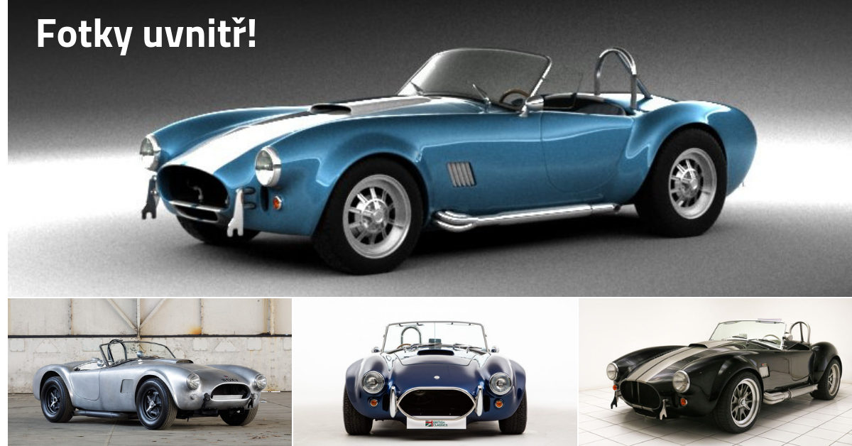 Shelby AC Cobra - automobilová legenda od legendárního konstruktéra