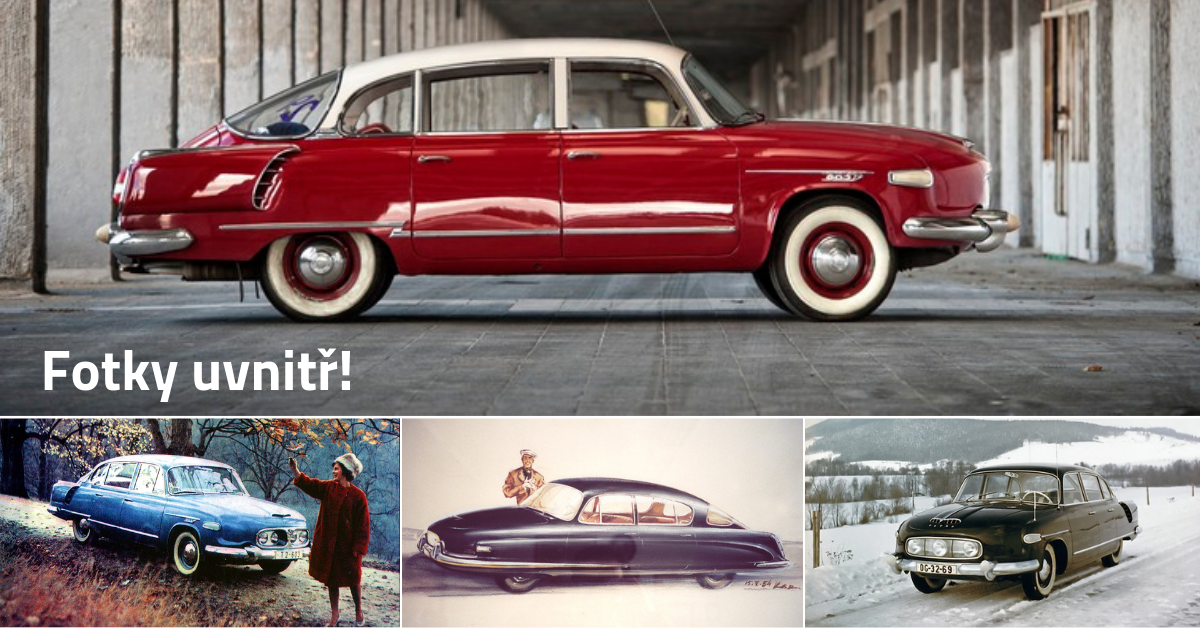 Tatra 603 - senzační limuzína pro papaláše, která vznikla tajně