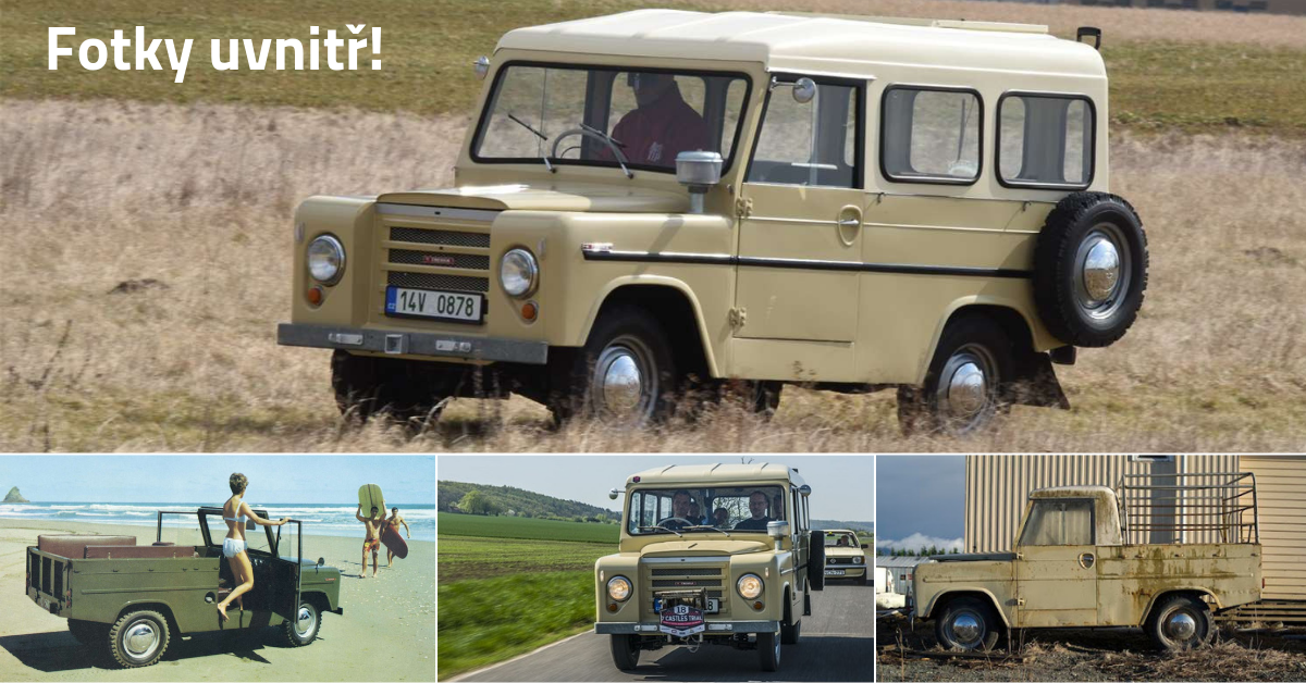 Škoda Trekka: První české SUV z roku 1966