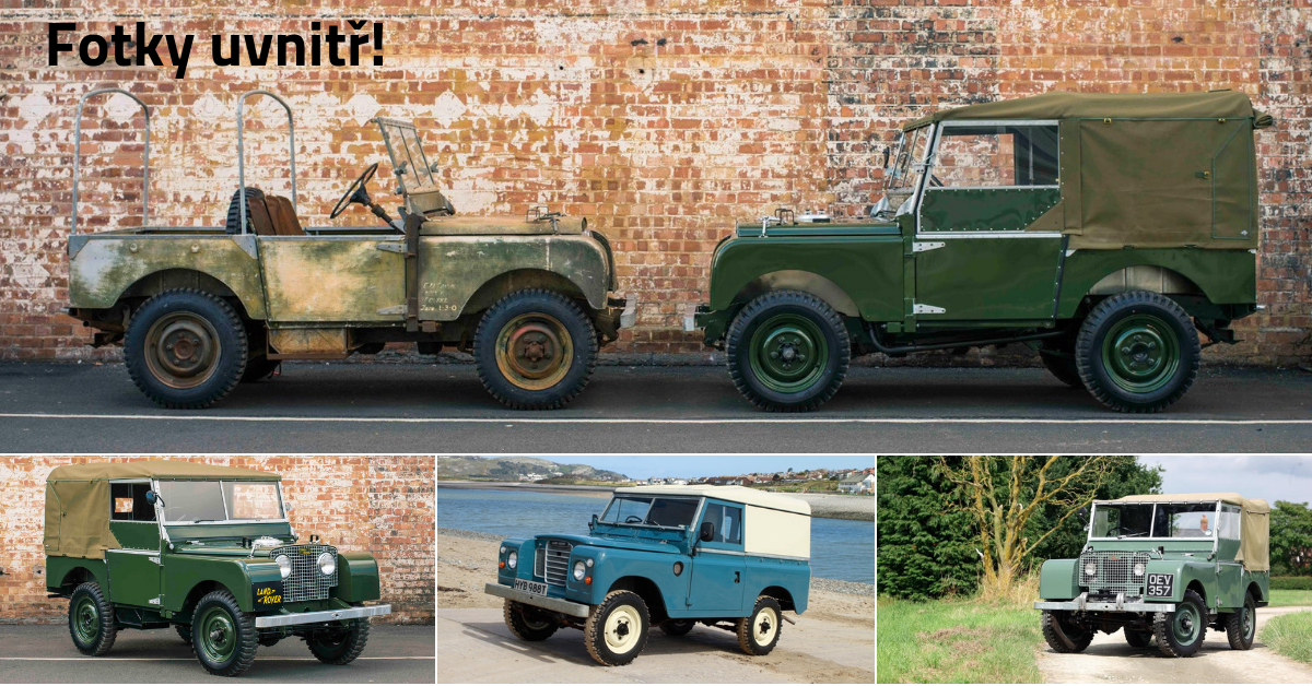 Land Rover první série - nesmrtelný dříč ve službách státu