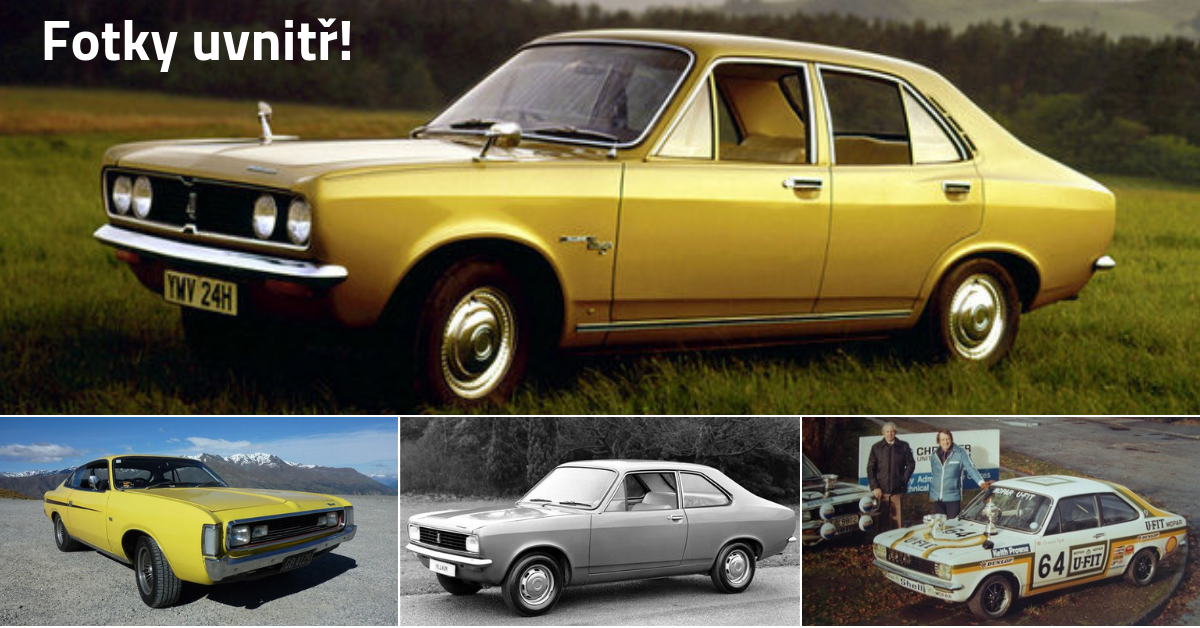 Hillman Avenger - mstitel s čtyřválcovou klasikou