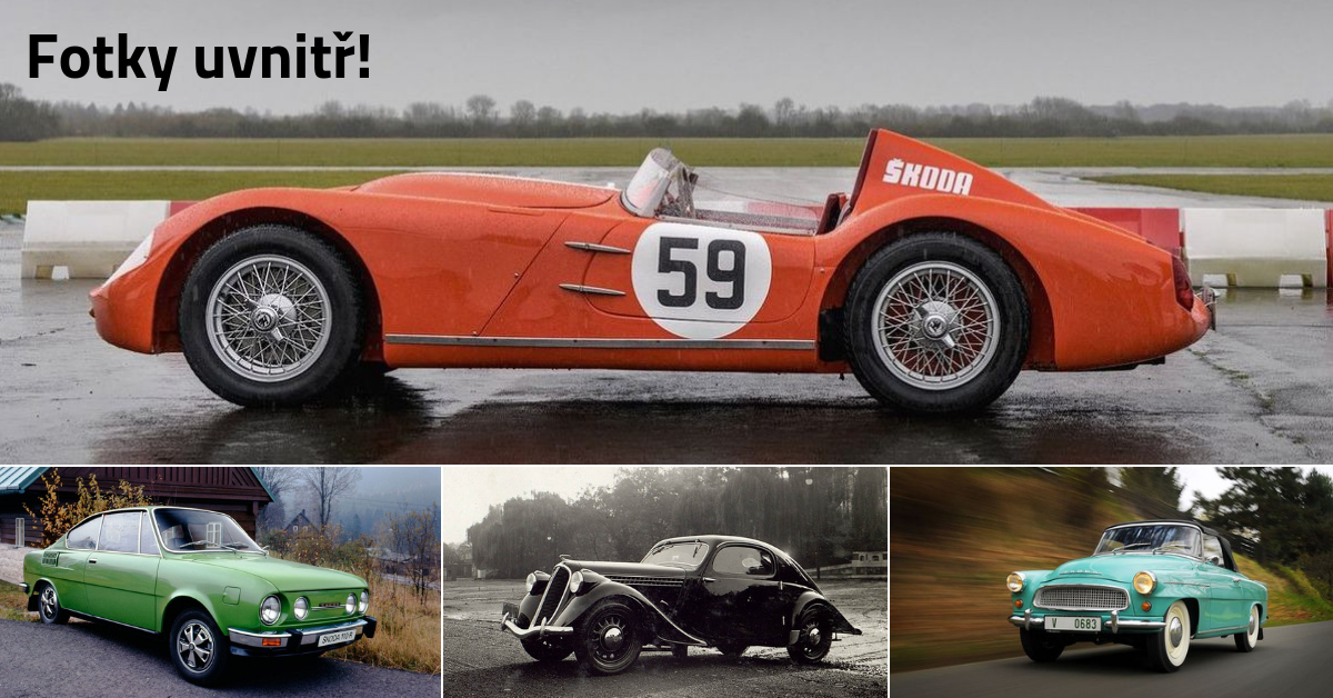 10 nejkrásnějších aut v historii Škoda Auto