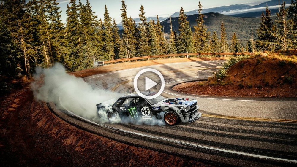 Ken Block se opět předvedl. Tentokrát si vybral slavnou horu Pikes Peak