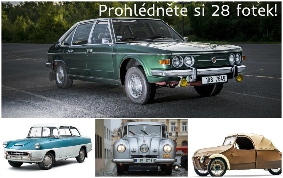 5 jedinečných českých aut, na která nelze zapomenout