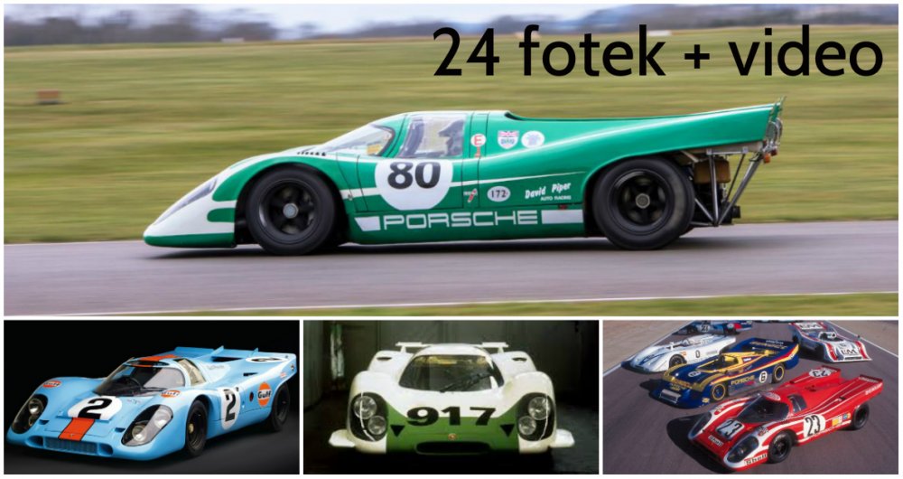 Legendární Porsche 917 - zrození a vítězství “bestie na kolech”