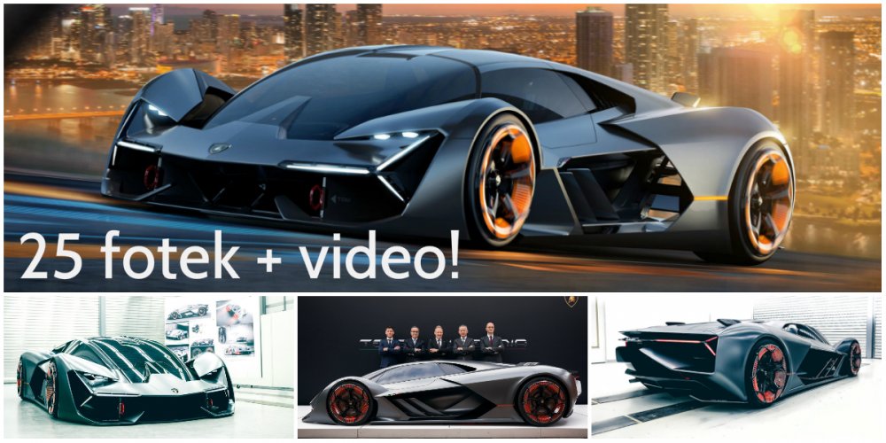 Lamborghini Terzo Millennio - supersport pro třetí tisíciletí