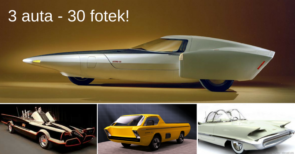 3 nejvíce ulítlé prototypy aut z 50. a 60. let